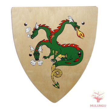 Pajzs - sárkányos