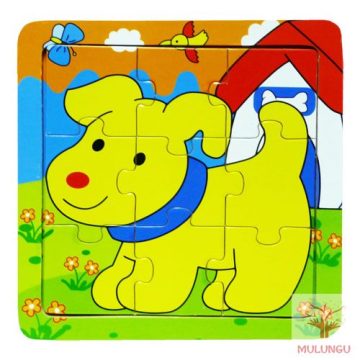Kirakó / puzzle 9 - kutyás