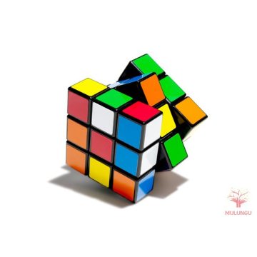 Rubik kocka 3x3x3, kék dobozos