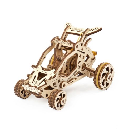 Mechanikus, önjáró fa modell - Mini buggy