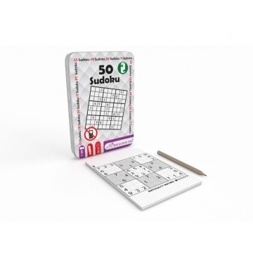 50 sudoku - foglalkoztató kártya