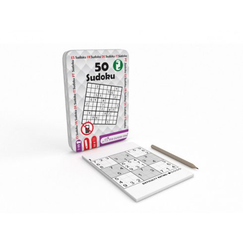 50 sudoku - foglalkoztató kártya
