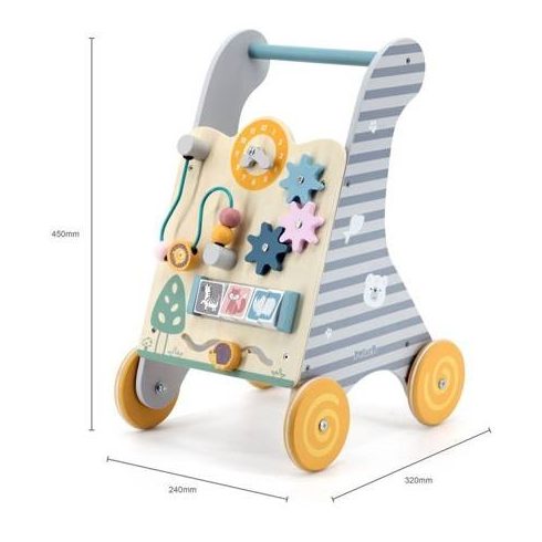 Járássegítő fejlesztőjáték - pasztell