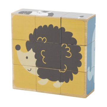 Kockakirakó ( mesekocka ) 9db-os, pasztell