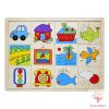 Felező kirakó / puzzle - járműves Felező kirakó / puzzle - járműves